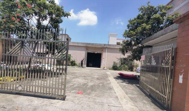 企石镇原房东独门独院厂房砖墙到顶钢构2100平米出租