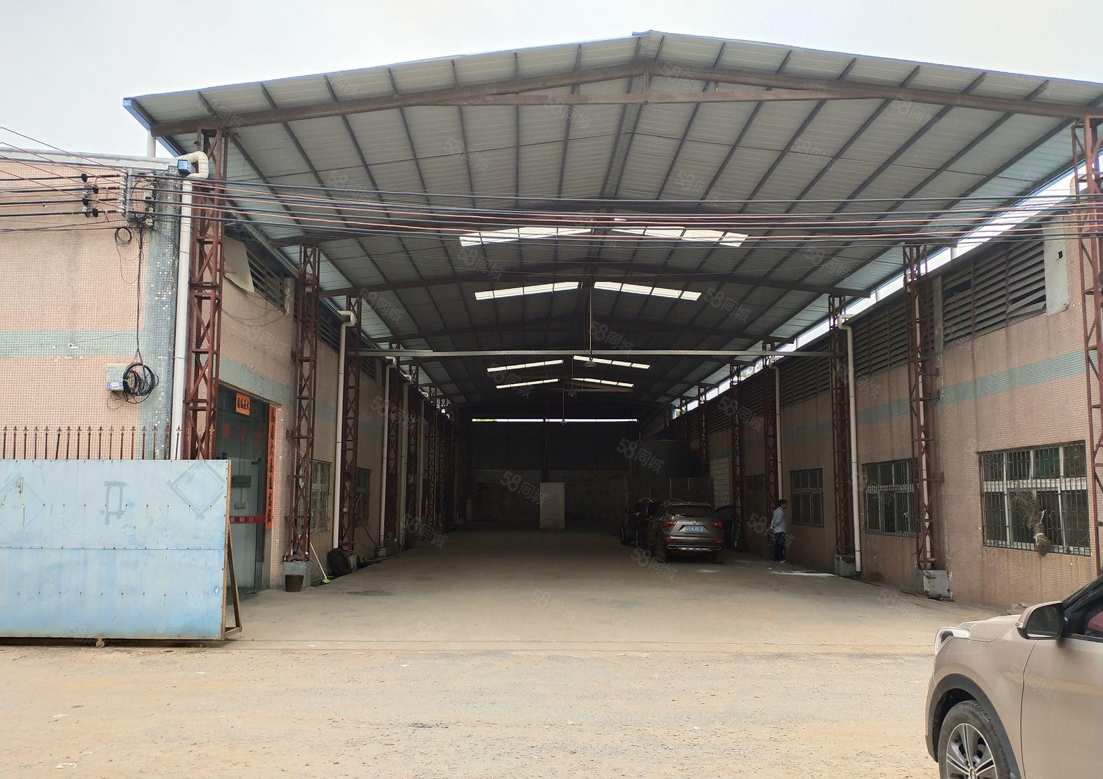 企石镇新空出砖墙到顶单一层钢结构厂房3600平方，交通便利