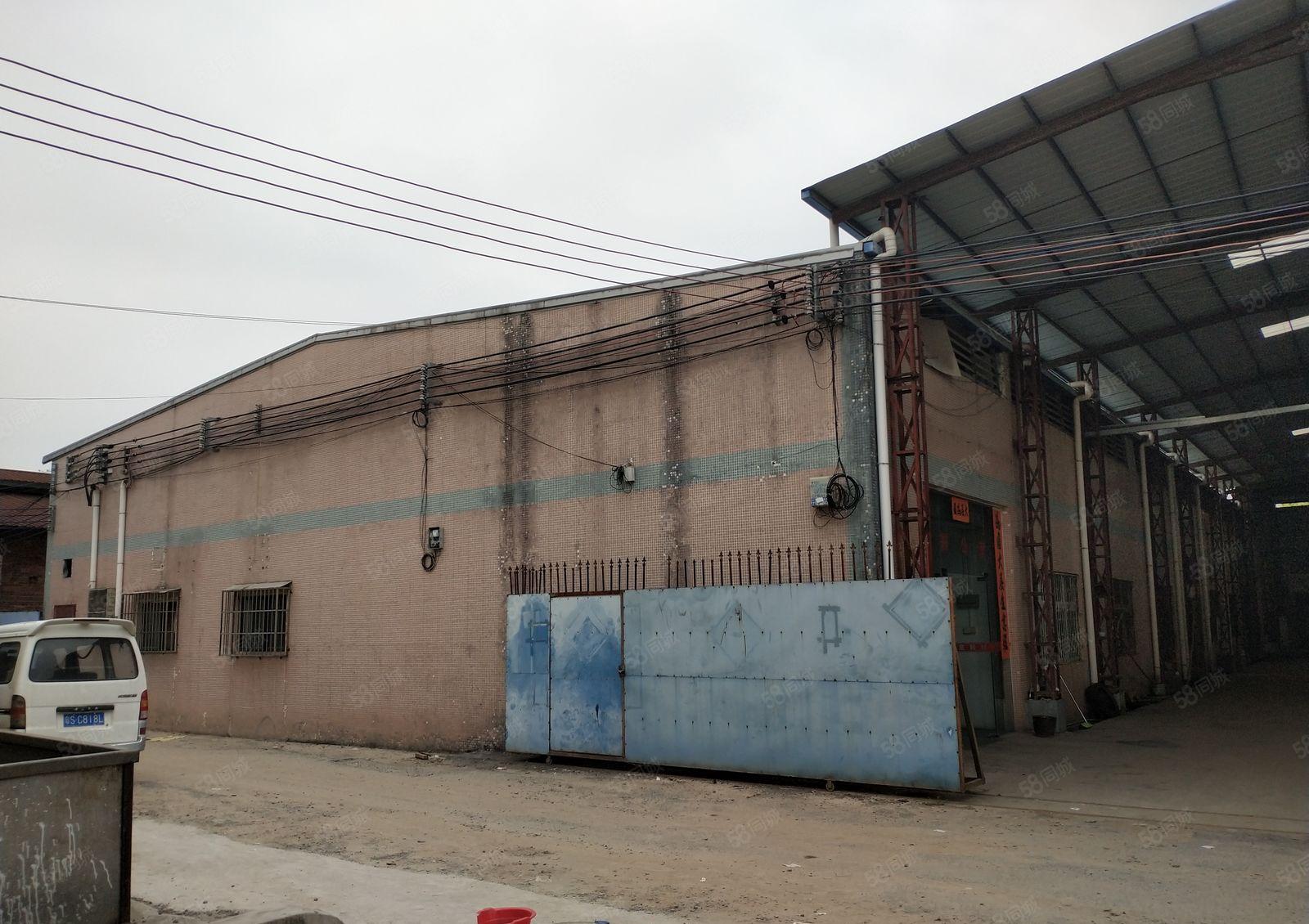 企石镇新空出砖墙到顶单一层钢结构厂房3600平方，交通便利