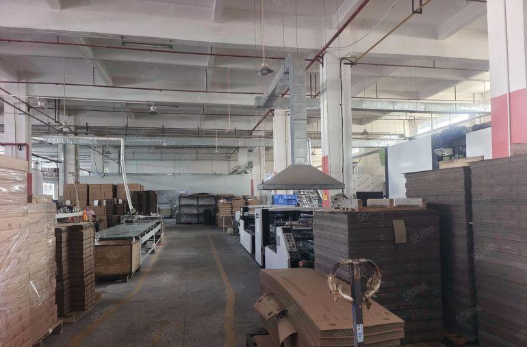 谢岗镇标准厂房一楼实际面积3500平方出租，层高7米，带喷淋