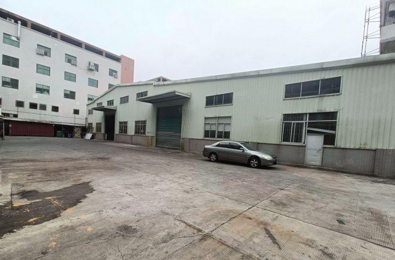 谢岗镇新出原房东独门独院单一层钢结构厂房低价出租水电齐全