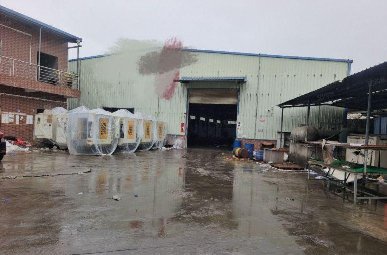 谢岗镇单一层厂房招租，滴水6.5米，厂房面积1600平方米