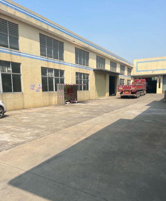 谢岗镇砖墙到顶单一层钢结构厂房出租独栋厂房原房东实际面积