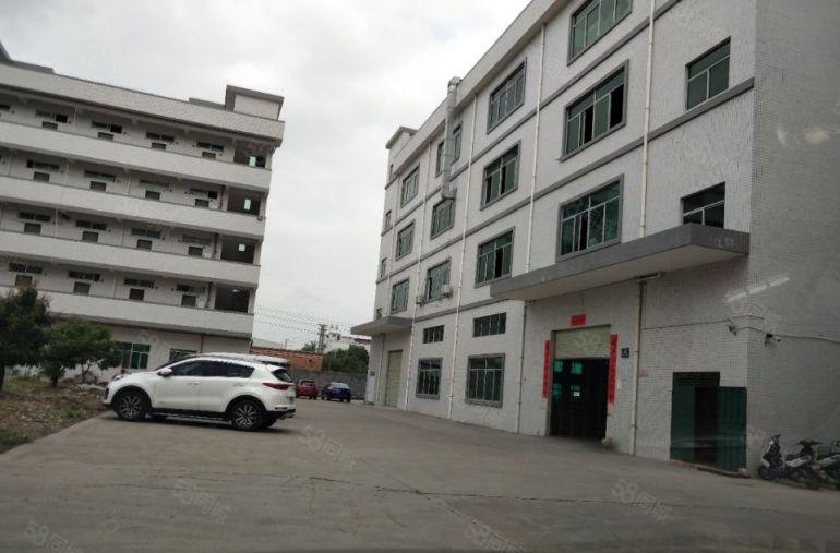 谢岗镇独栋厂房1 4层 5500平方招租，层高6米，空地大