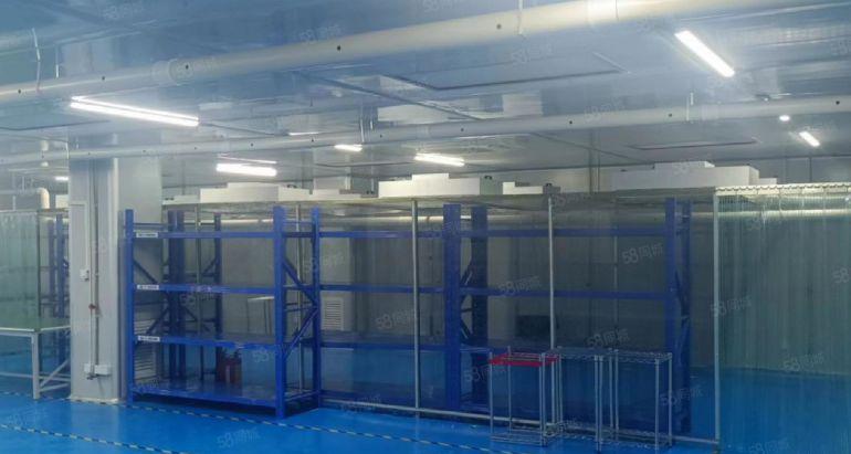 塘厦138工业区二楼无尘车间600平方米水电齐全全新空调