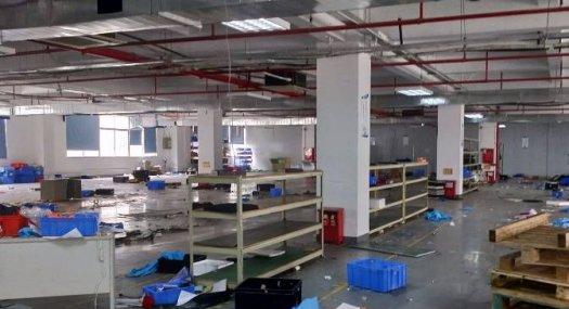 凤岗竹塘工业园楼上精装修厂房出租3250平 水电齐全