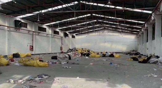 深圳市光明出租独院单层钢结构3000平 废铁废纸打包五金抽粒