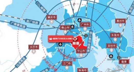 佛山顺德 紧邻三龙湾高端创新集聚区 框架厂房出售层高7.5米 50年产权，首付低至二成