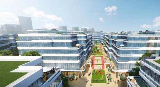 广州荔湾 佛山西站高铁站旁5000㎡ 退台花园厂房出售