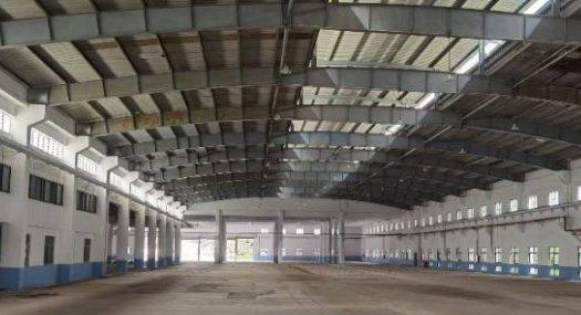 河源源城 兴业大道12000㎡ 厂房出售层高9米 跨度20米 配电630KVA 有蒸汽 有燃气 可环评 可分租