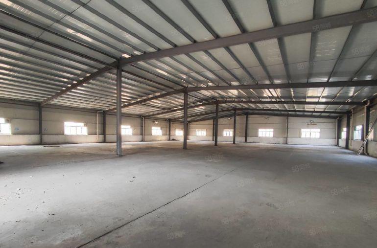 300平起分！16块河南岸原房东独院7米钢构厂房仓库出租