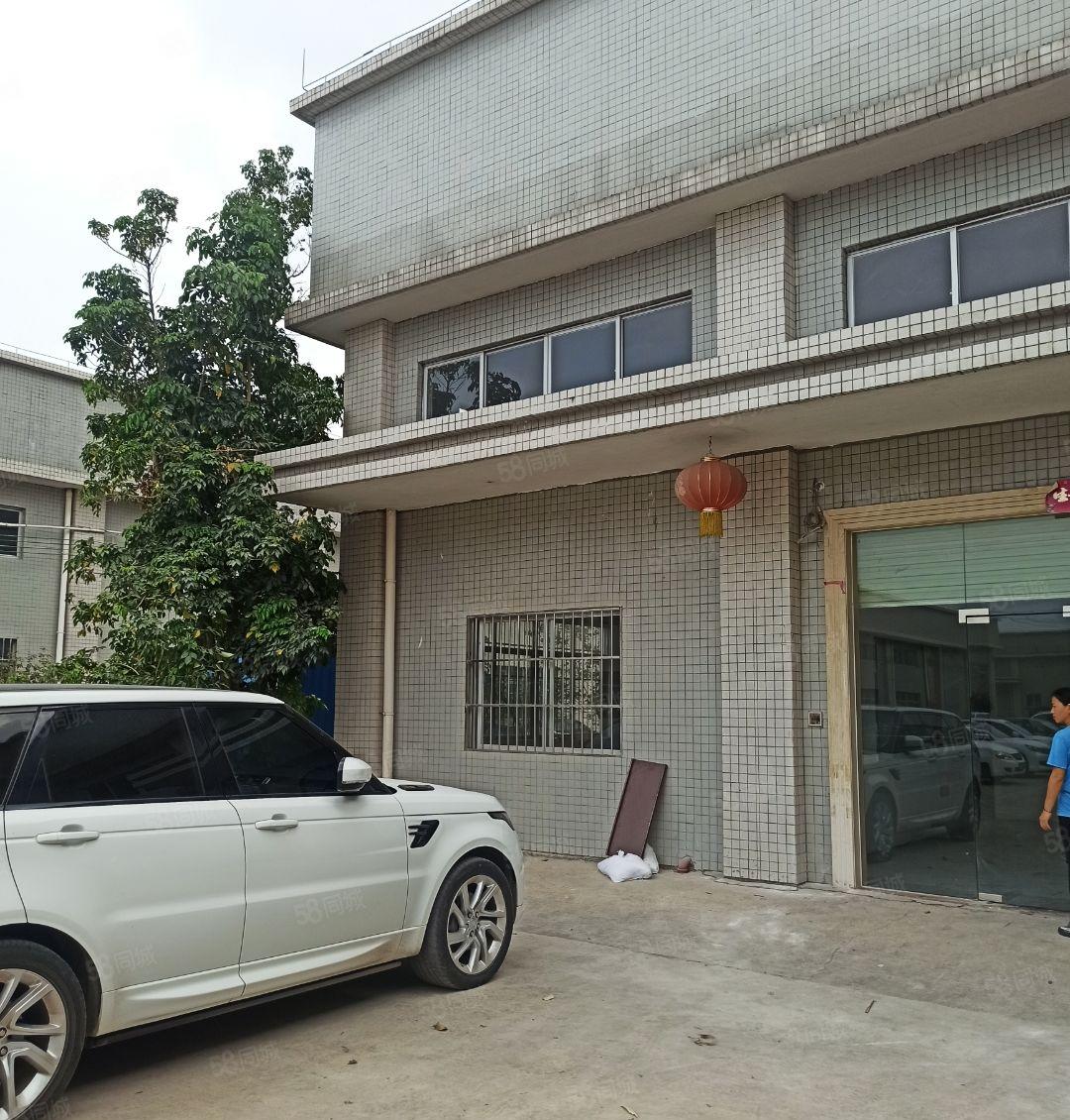 水口镇龙湖大道单一层厂房1600平方，带办公室装修适合重工业