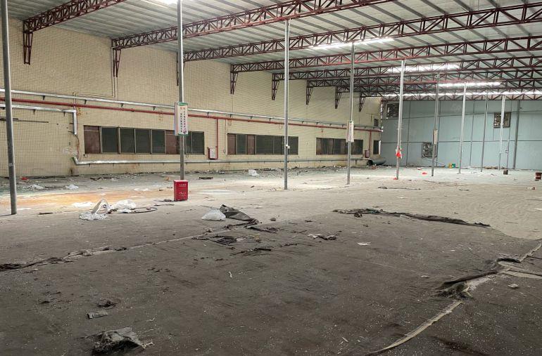 惠城区水口镇荔枝城工业区2500平独门独院原房东钢构厂房出租