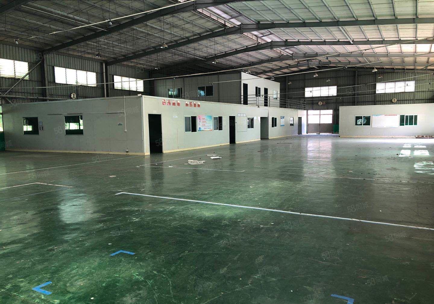 水口钢构厂房2600平方，高8米，可分租1300平方米