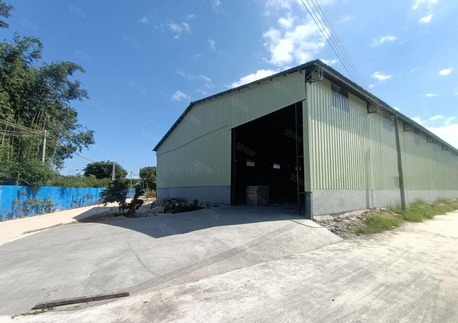 马安全新一楼钢构1000平方，滴水6米，15元出租