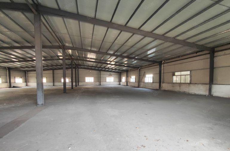 300平起分！16块河南岸原房东独院7米钢构厂房仓库出租