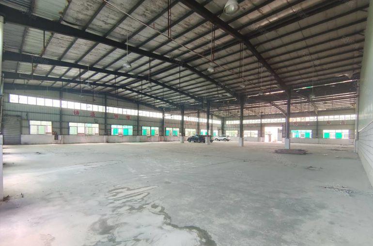 超低价钢构厂房出租，水口工业园单一层钢构1900平方，可分租