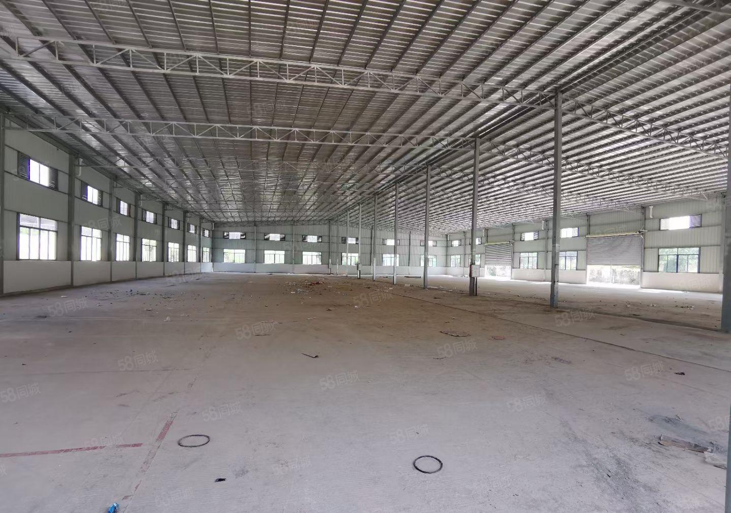 火车西站附近独门独院单一层约4500平方钢构厂房招租可分租