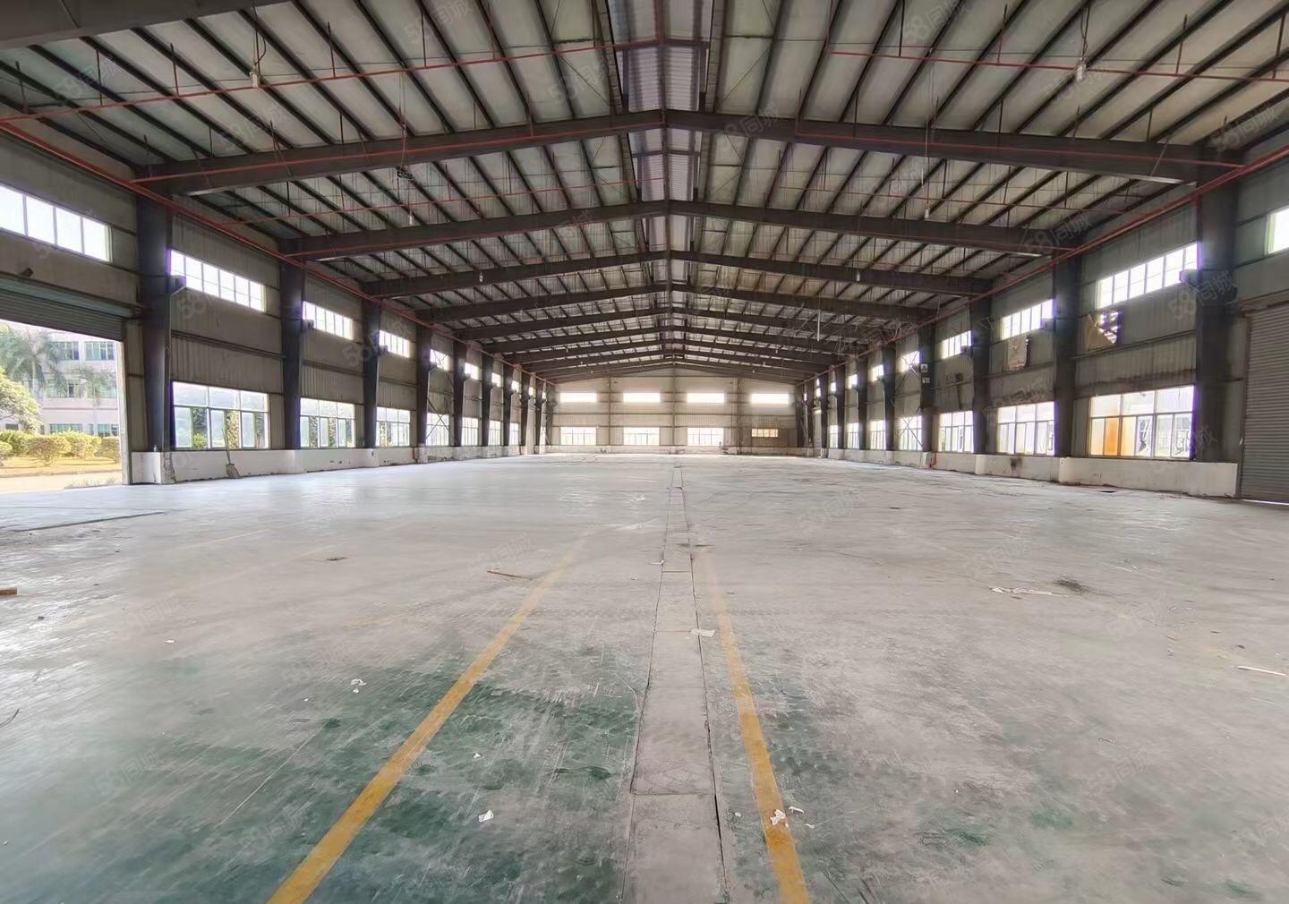 水口2万平钢构厂房招租滴水8米 超大空地可分租