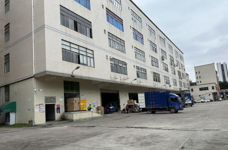 惠州北站旁厂楼上1500平可分租带装修无尘车间小金口低价出租