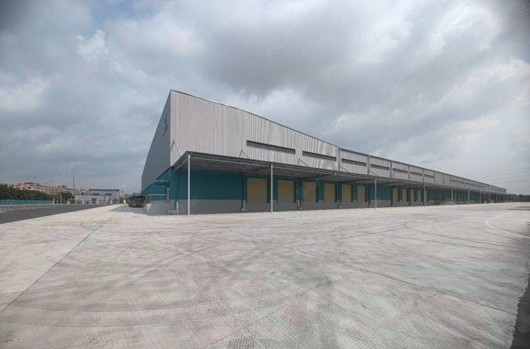 三栋原房东国际物流高台厂房仓库实际面积出租 双面卸货