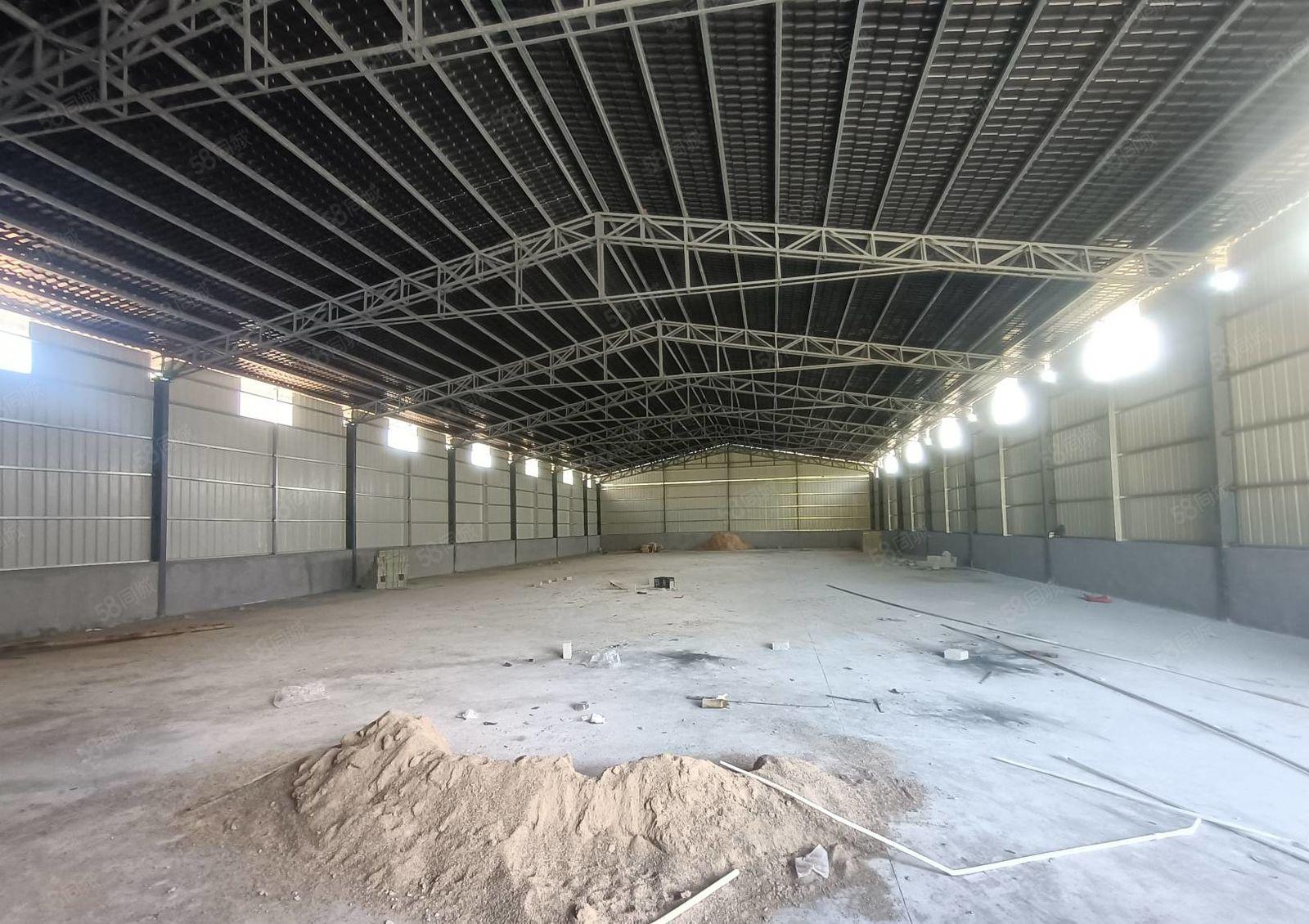 马安原房东新建单一层钢构1000平方，6米高，15元出租