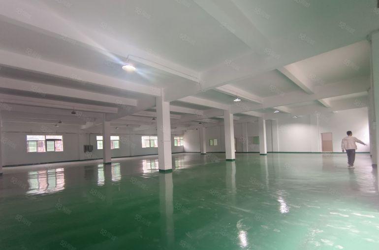 三栋数码城新空一楼1000平现成办公全新地坪漆可办环评5米高