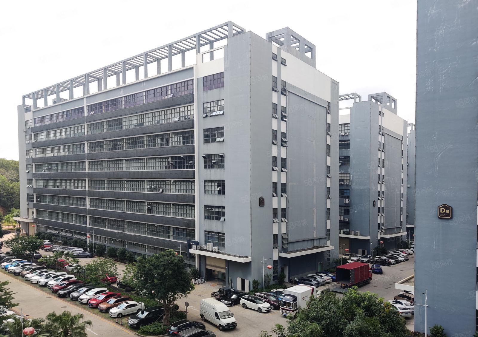 惠城小金口工业园区红本厂房每层2000平方可分租现成环评