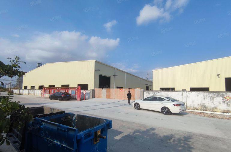 马安全新钢构厂房出租5800平滴水8米可以进出拖挂可分租