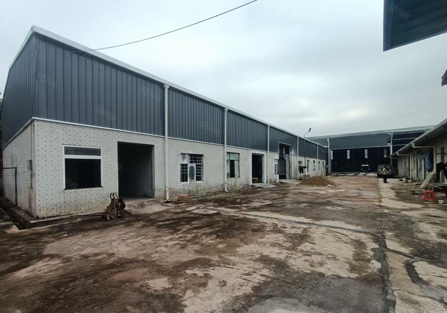 惠州市下角 独院单一层全新4280平钢构厂房出租滴水9米