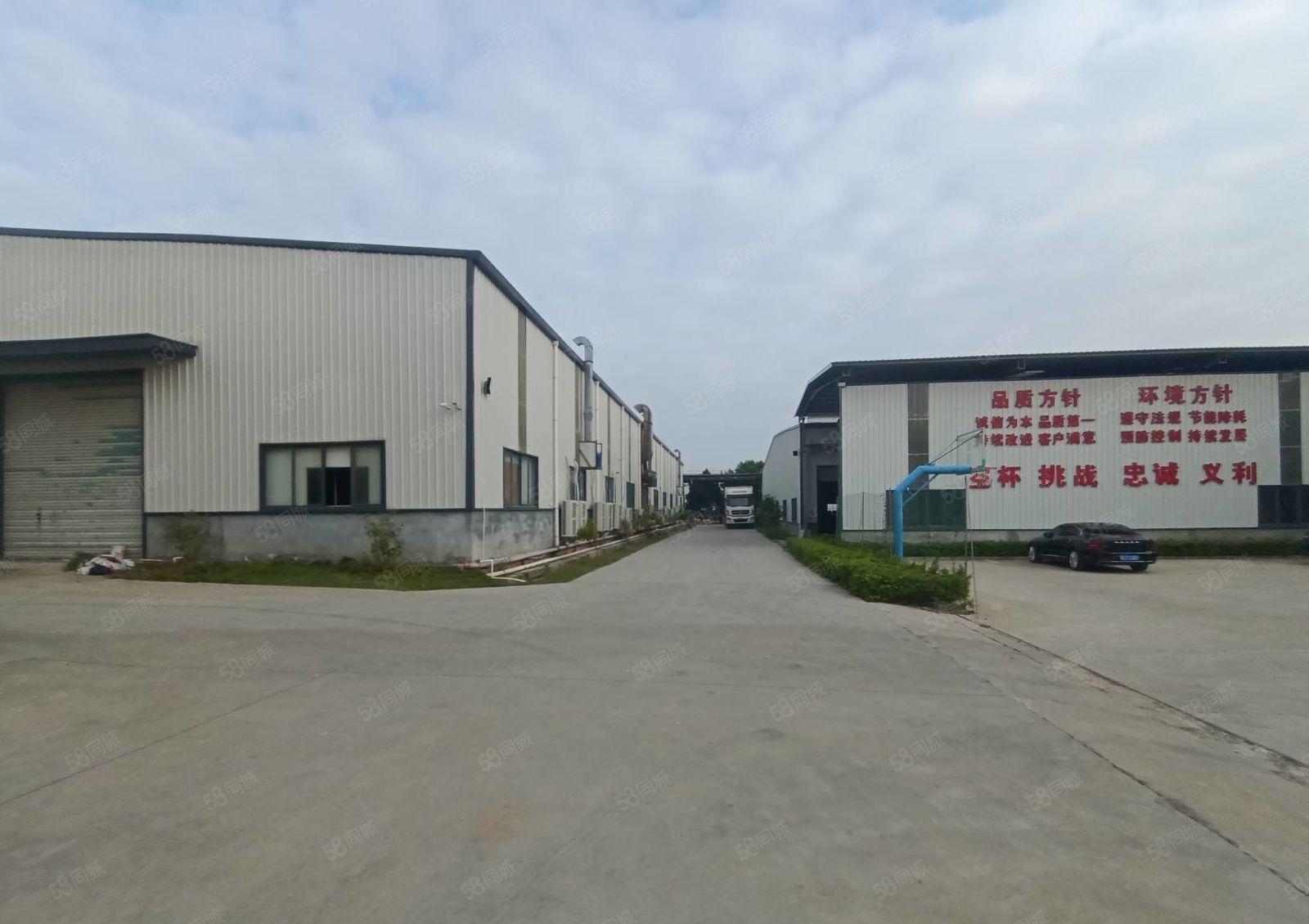 （信）三栋钢构3800平，4100平滴水9米带行车，可分租