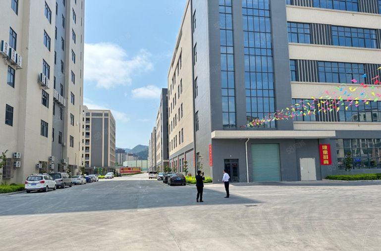 水口中心工业园楼上1000平精装修办公室仓库厂房低价出租