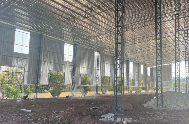 惠城区马安镇新乐新出1500平独门独院钢构厂房出租