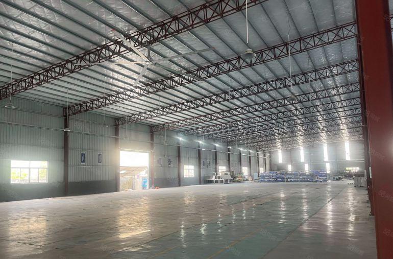 马安原房东钢构厂房，租金12无公摊，可进大货柜