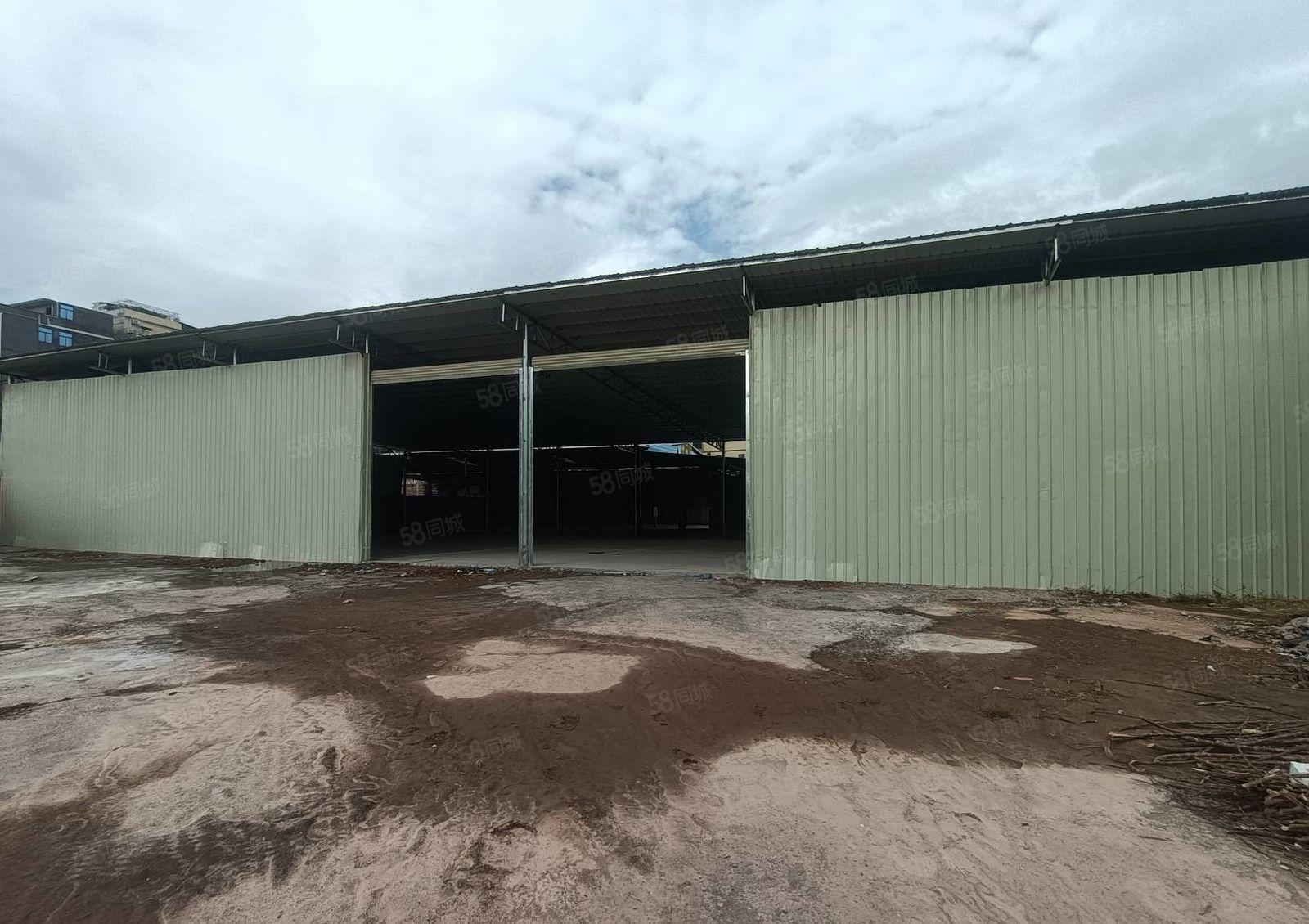 江北全新建独门独院单层铁皮房2800平方出租，空地大
