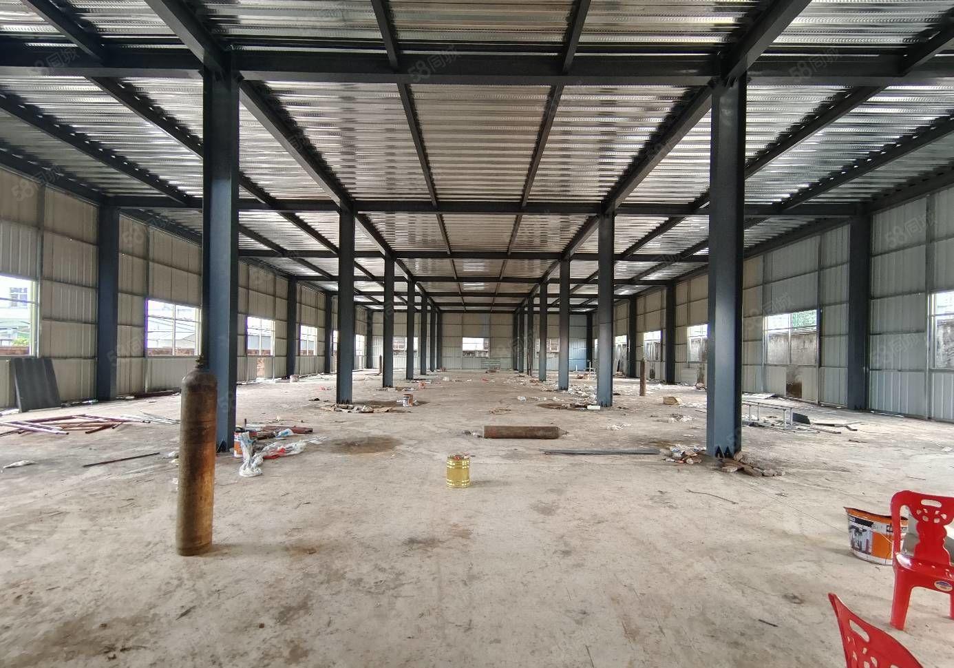水口新建钢构一楼1000平方厂房出租，大马路边