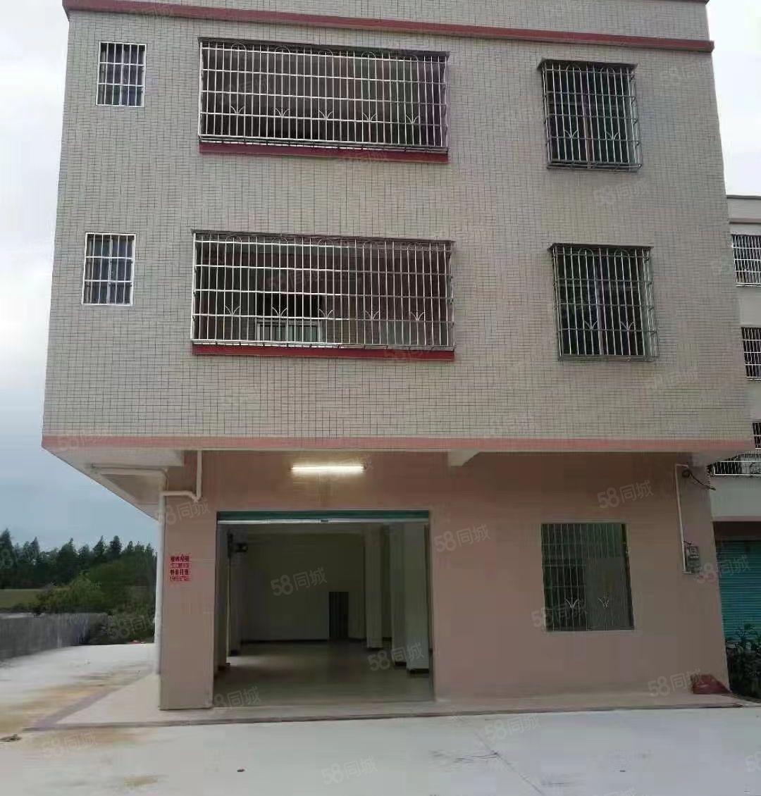 水口东江工业区独院三层850平米带装修 租金10元