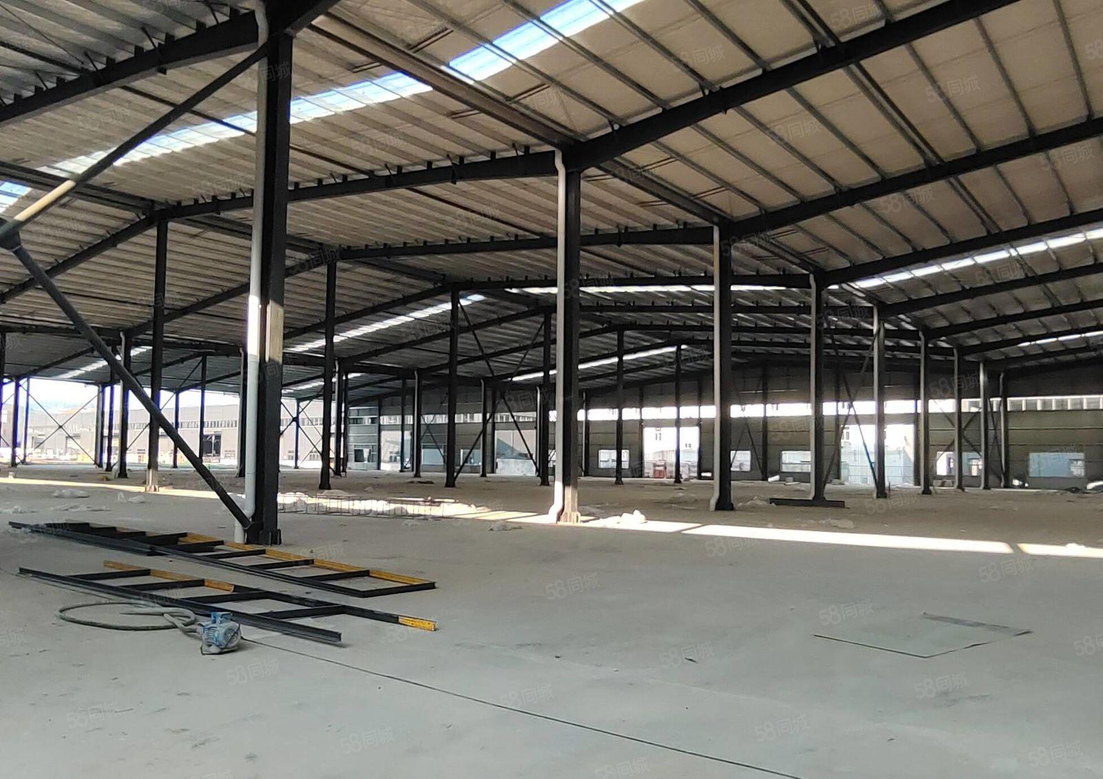 全新滴水9米钢结构厂房35200平方，可以分租