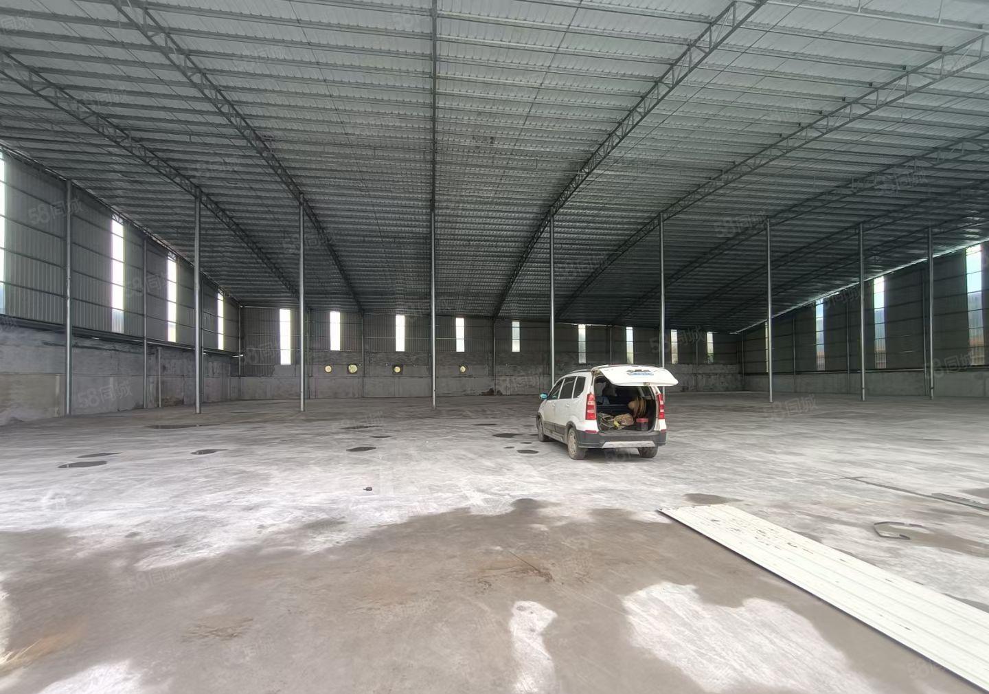 河南岸全新独院钢构厂房3300平滴水7米 空地1000平方