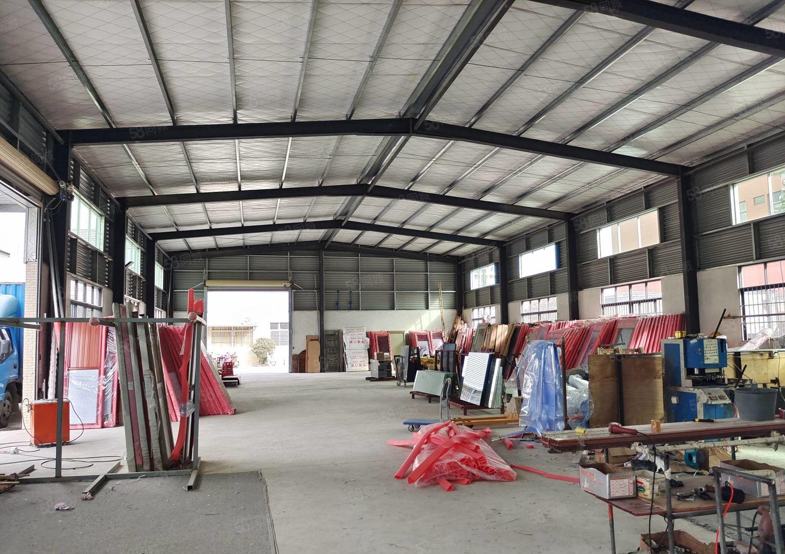 水口原房东工业园一楼标准独栋钢构厂房750平方 现成装修