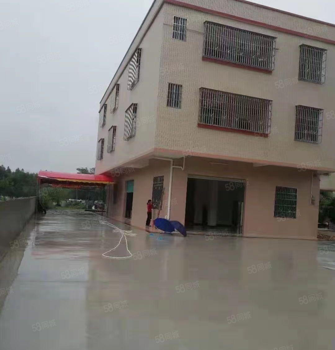 水口东江工业区独院三层850平米带装修 租金10元