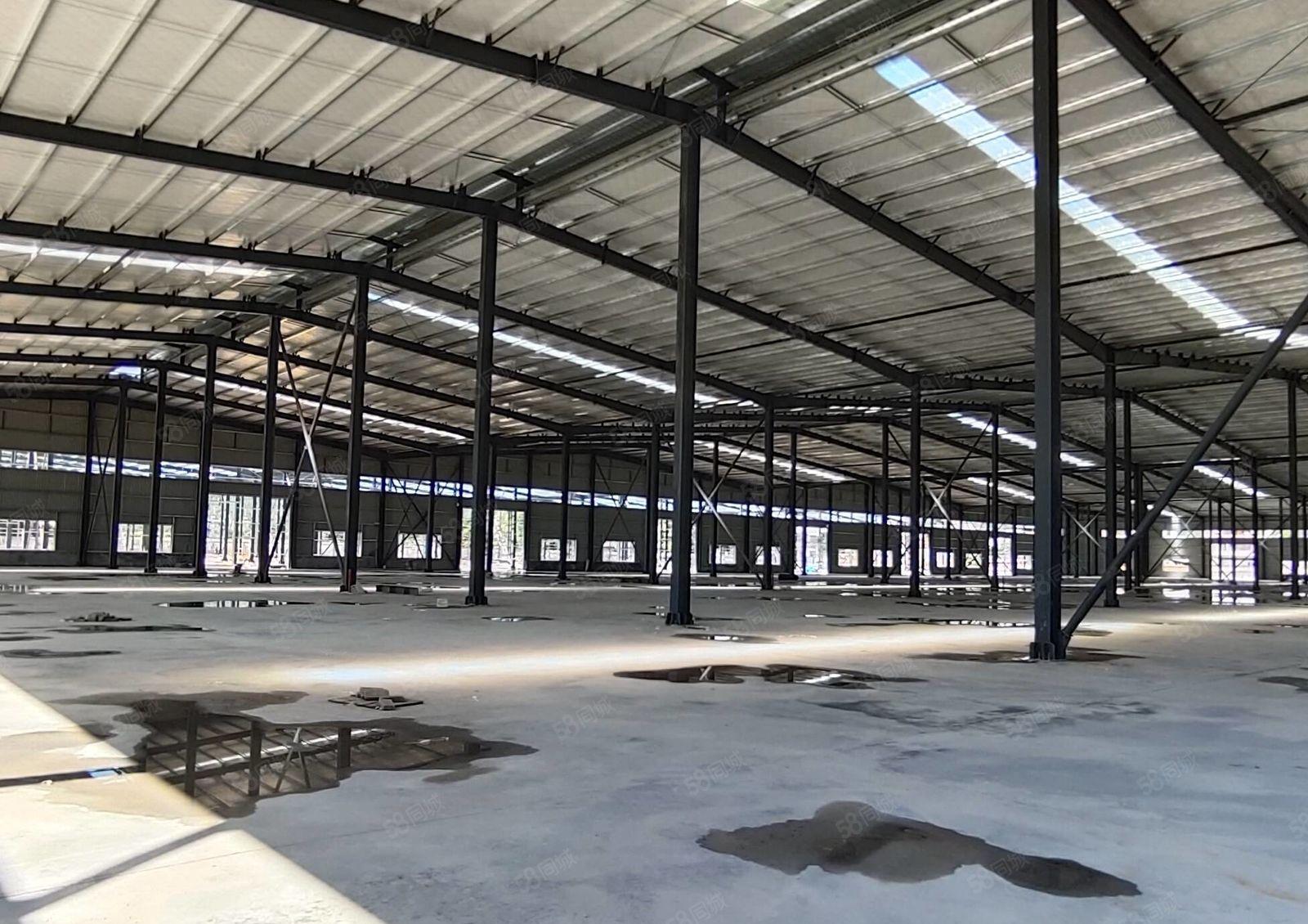 全新滴水9米钢结构厂房35200平方，可以分租