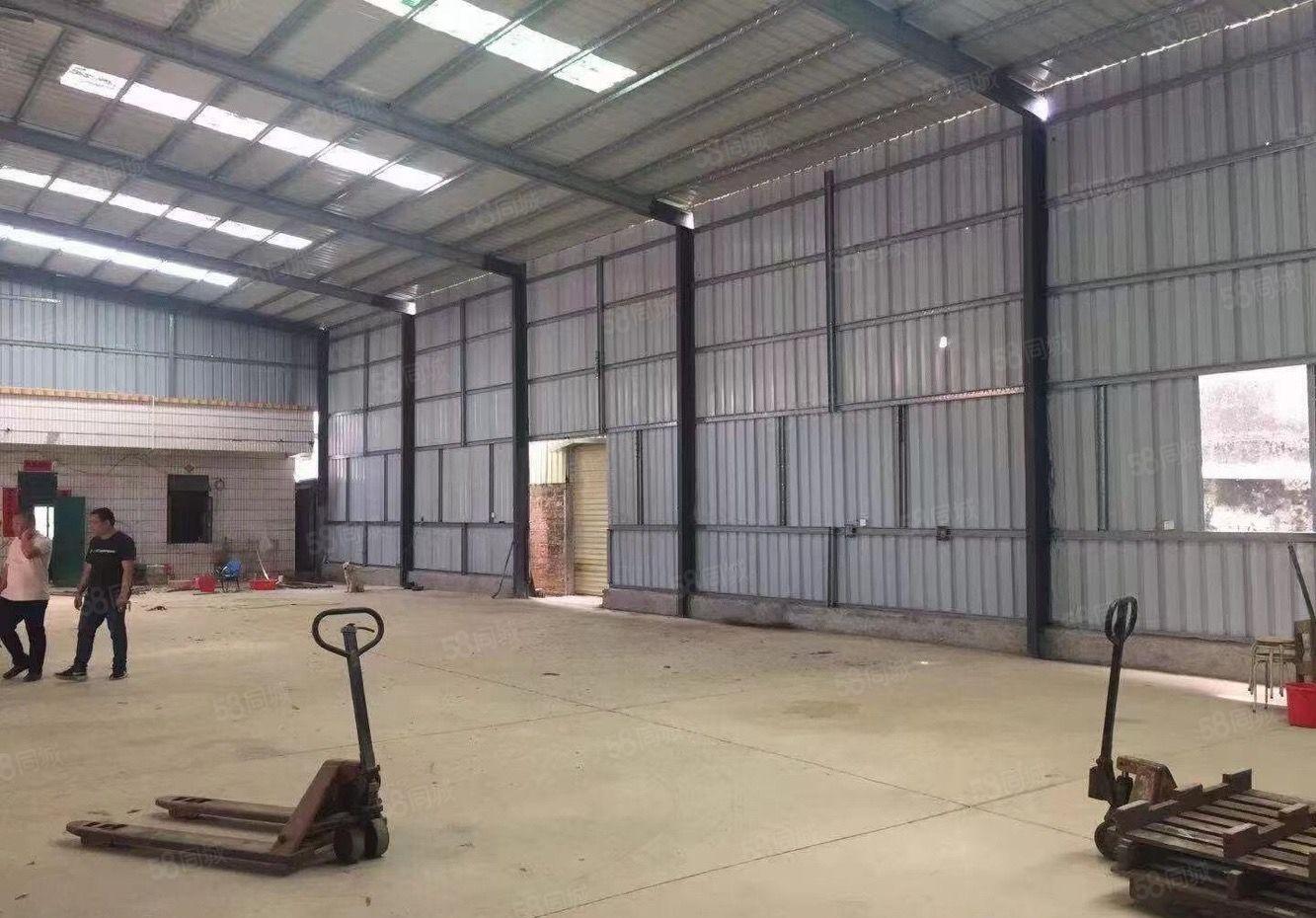 中洲天御附近主干道边上独院单层厂房800平方租金优惠