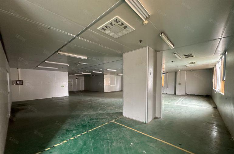 惠州北站旁厂楼上1500平可分租带装修无尘车间小金口低价出租