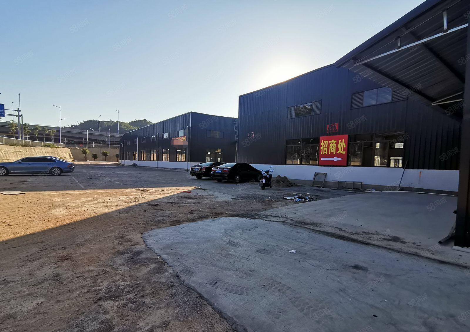 惠城区全新红本独院钢构厂房仓库低价出租滴水9米可分两个小独院