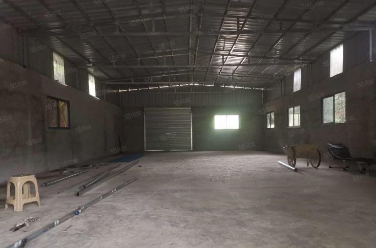 河南岸原房东600平方钢构厂房出租  现成办公室