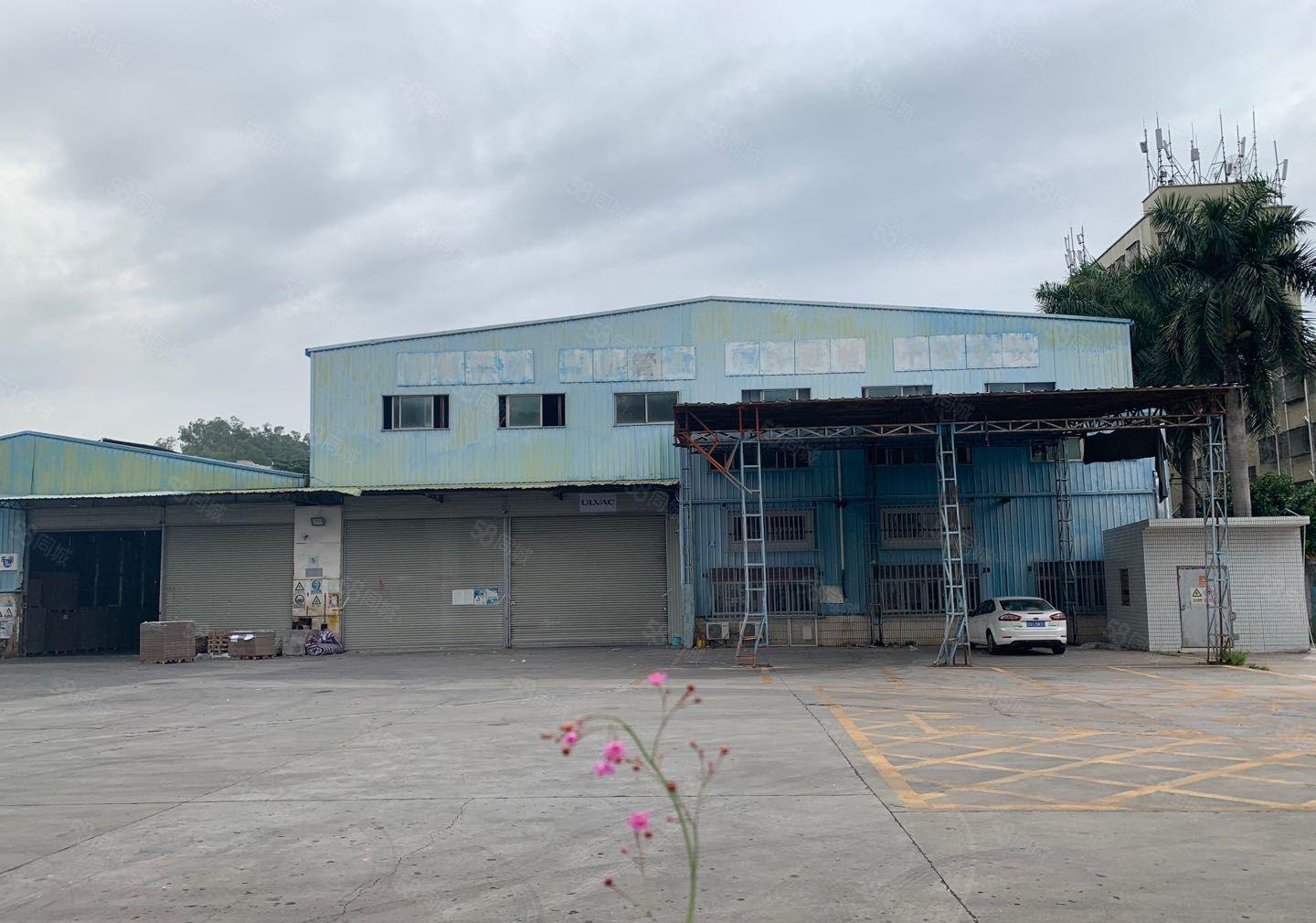 5百平起分租惠城水口谭屋工业区红本6800平钢构仓库厂房出租