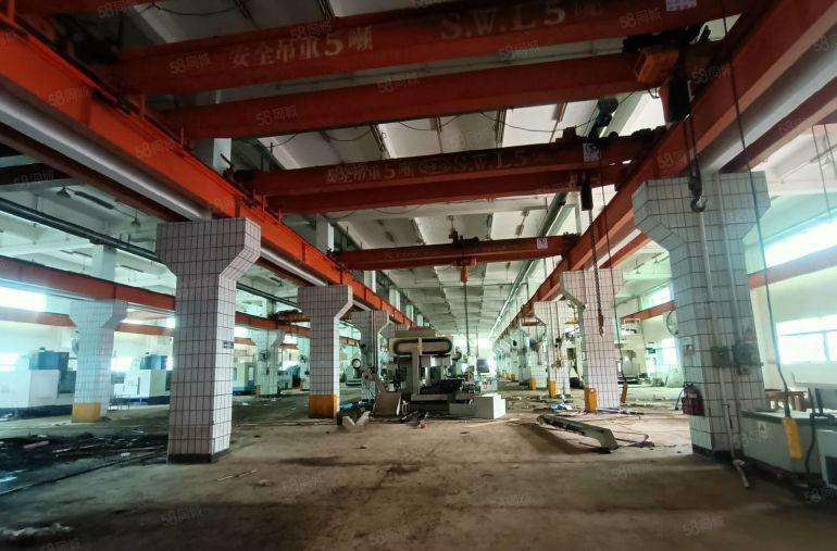 三栋镇工业园单一层一楼混泥土厂房10米高1000平方，带行车