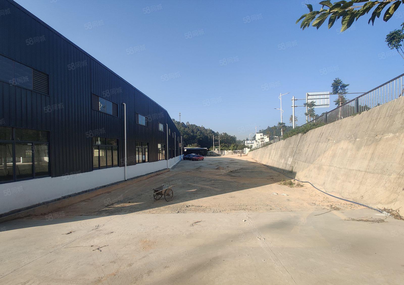 龙丰三环路旁独院钢构4000厂房招租证件齐全交通便利空地大