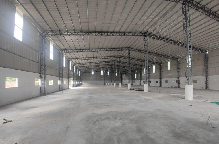 13块独院！惠城马安镇2100平9米全新钢构厂房 可分租
